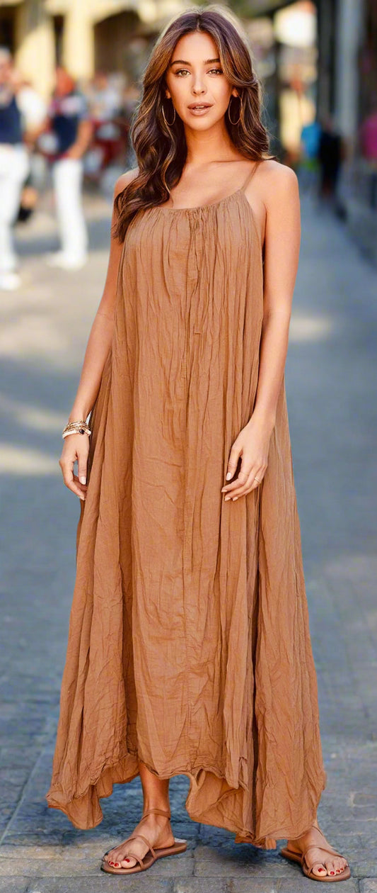 The Tobacco Maxi Dress